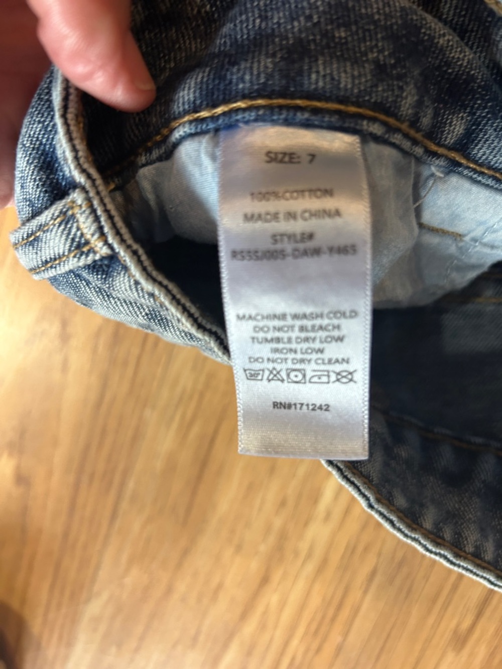 Rise Supply Co Wide-Leg Flare Jeans Size 7 - Picture 3 of 5